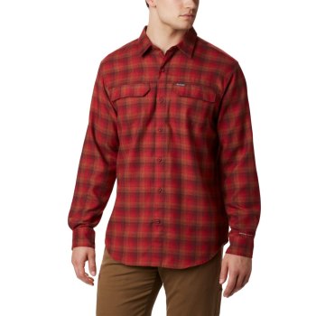 Columbia Overhemd Heren, Silver Ridge 2.0 Flannel Big Blauw Rood, 41SYVQMGT